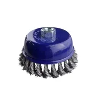 Щетка чашечная для УШМ 100 мм, 4", витая,"Maximum" MX 17771